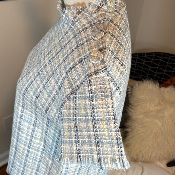 Lili Sidonio Molly Bracken cropped tweed blouse - Picture 3 of 11